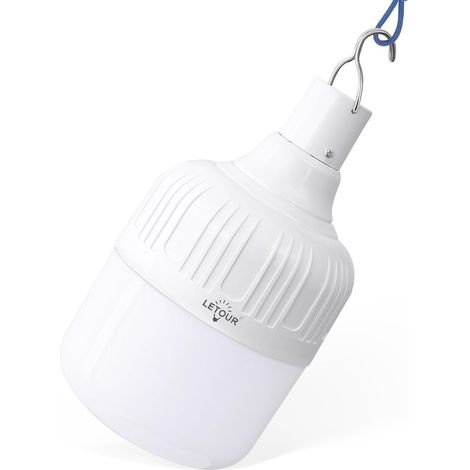 Lanterne de Camping, Lampe Camping avec USB Rechargeable 60W 5000 Lumens 5 Modes Suspension Dimmable, Lampe Portable pour Camping Patio Jardin Barbecue (1/5)
