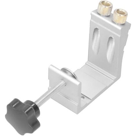 Positionneur de Perçage Oblique à 15° pour Chevilles Bois – Guide de Perçage Précis pour Menuiserie et Ébénisterie (1/4)