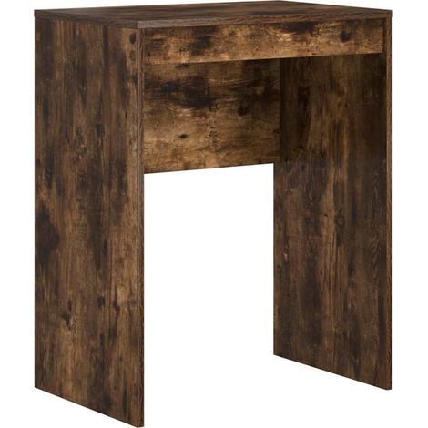 Maison Exclusive - Schreibtisch Geräucherte Eiche 60 x 40 x 76 cm
