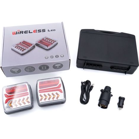 Conjunto de iluminación LED inalámbrica de 12V / 24V (1/5)