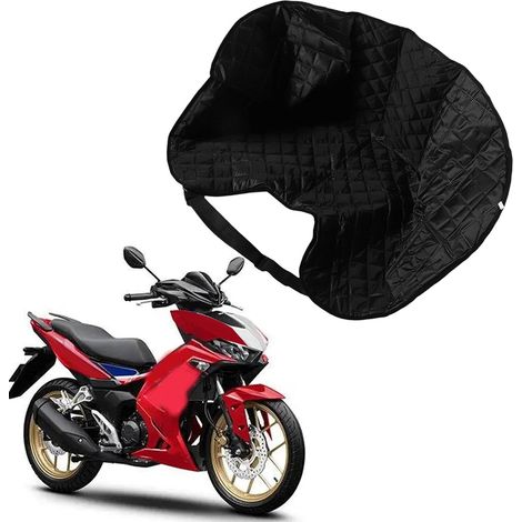 Tablier de Moto, Couvre-jambe en Polaire, Coupe-vent et Imperméable pour Scooter, Installation Facile (1/5)