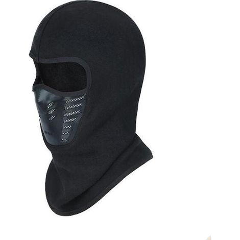 Masque thermique imperméable au vent et à l'eau pour ski par temps froid, protection faciale résistante au froid (1/4)