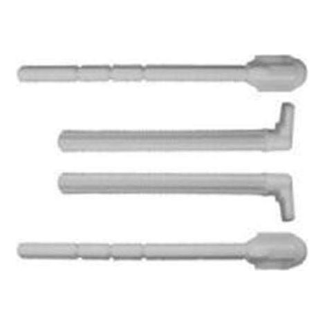 GEBERIT Telaio di fissaggio senza attrezzi per lavello UP UP320, Maniglia per Lavabo in Alluminio Verniciato, 14.5 cm x 1 cm x 2.75 cm, Bianco