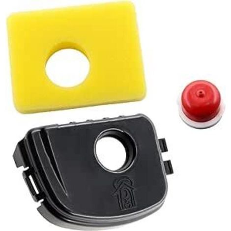 Couvercle de filtre à air - Boîtier de filtre à air - Kit de filtre à air pour Briggs & Stratton 300E 450E 500E 550EX 08P502 09P602 09P702 08P500 09P600 09P700 - Remplace 595663 595660 (1/5)