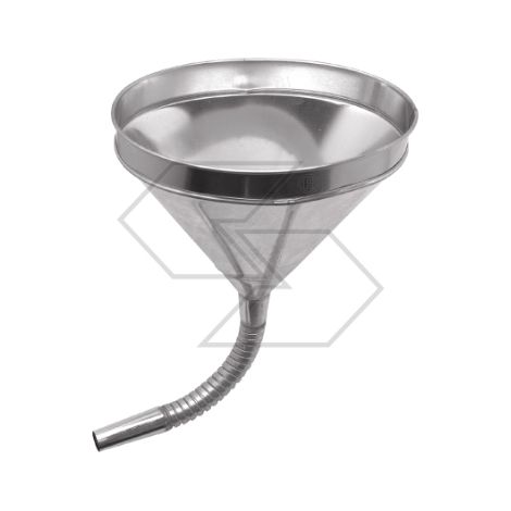 Imbuto gambo flessibile in acciaio inox Ø 24mm con filtro in ottone R350269