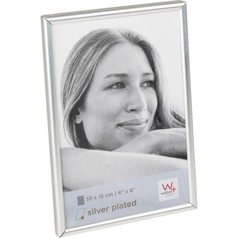 Cadre Photo Argent Mat 10 x 15 cm Portrait Frame (1/5)