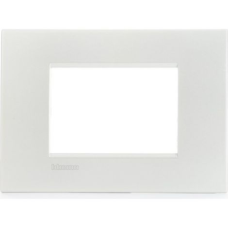 Lnc4803Pr Plaque Air 3 Modules Blanc Perle Livinglight (1/2)