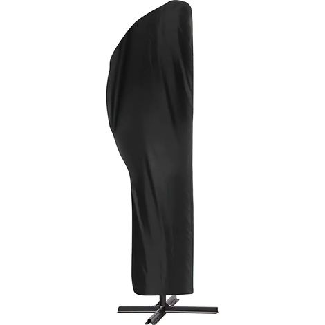 Bâche pare-soleil imperméable en tissu Oxford 420D de 205 cm avec fermeture éclair (1/4)