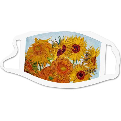 Schutzmaske – V. Van Gogh. Sonnenblumen (carmani)