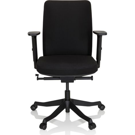 [GEBRAUCHT] Hjh Office Bürostuhl Drehstuhl Stuhl Senator Stoff Schwarz Höhenverstellbar B-Ware