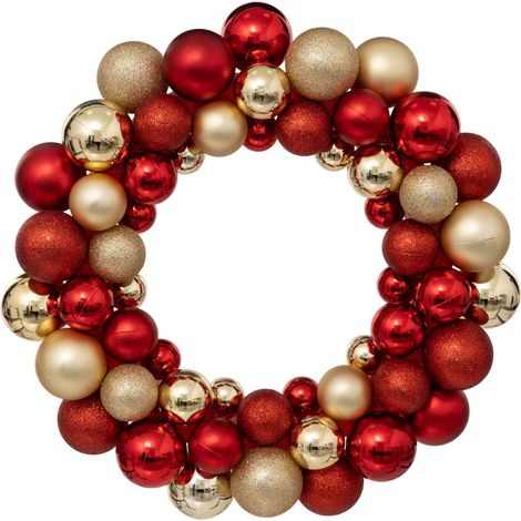 Couronne boule de Noël