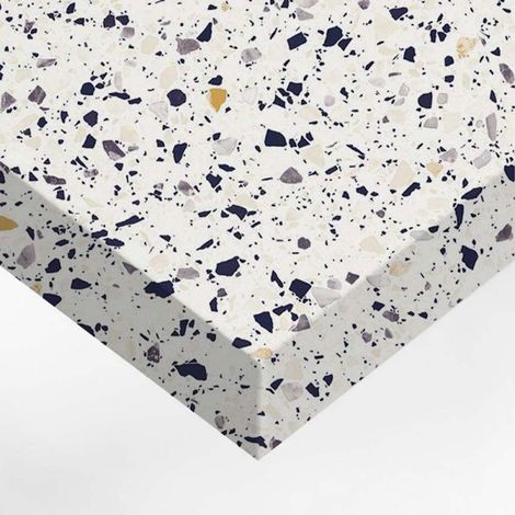 DIMEXACT - Papier peint adhésif effet terrazzo moderne - 122 cm x 0.5 m - En Rouleau (1/3)