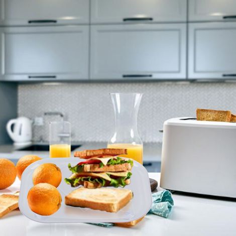 Boîte de rangement tournante pour réfrigérateur LAMU Lazy Susan, petit format, boîte de rangement pratique pour la cuisine (1/5)