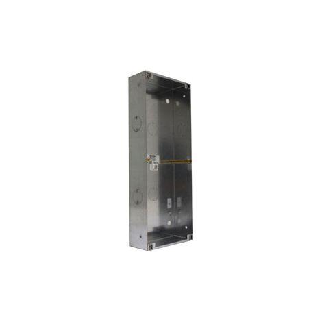 Caja empotrar metálica marine st3+ para instalación de placas, serie compatible.