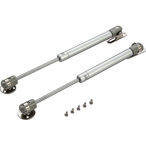 2 Pices Ressort Gaz Vrin Gaz Support De Sjour Pour Armoire De Cuisine Porte De Placard Charnire Fermeture Douce 100n (1/5)