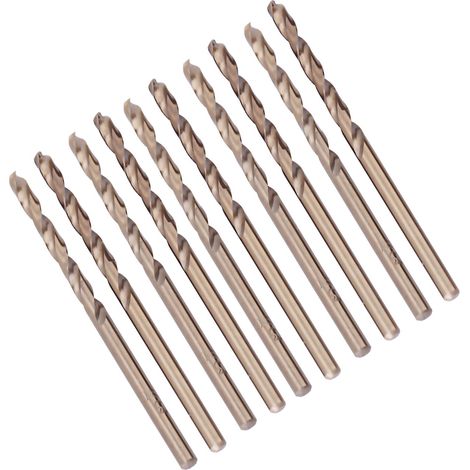 Jeu de forets en cobalt M35 HSS-CO pour le perçage de l'acier inoxydable (3,2 mm) (1/5)