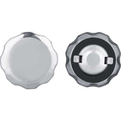 Bouchon Carburant Universel, Bouchon de Réservoir de Carburant Chromé pour Moteurs GX160 GX200 GX240 GX270 GX340 GX390 (1/5)