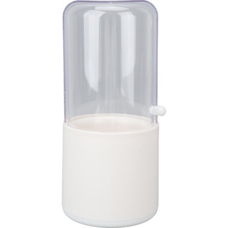 Boîte à pinceaux de maquillage, boîte de rangement pour pinceaux à poudre à ongles, rangement pour outils à ongles, porte-pinceaux à rouge à lèvres et à poudre pour coiffeuse avec boîte rotative en na (1/5)