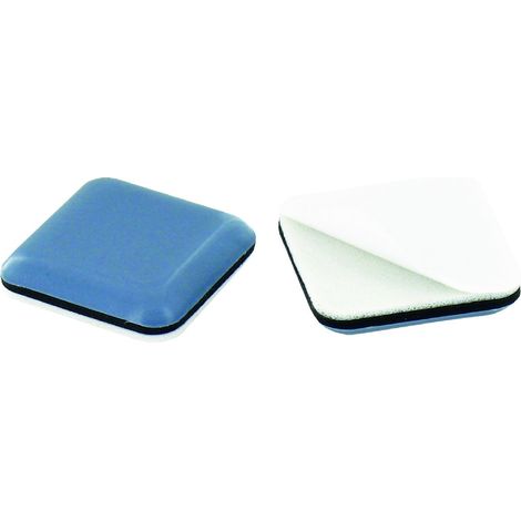 Patín deslizante de PTFE gris 24x24 8 piezas - Vynex
