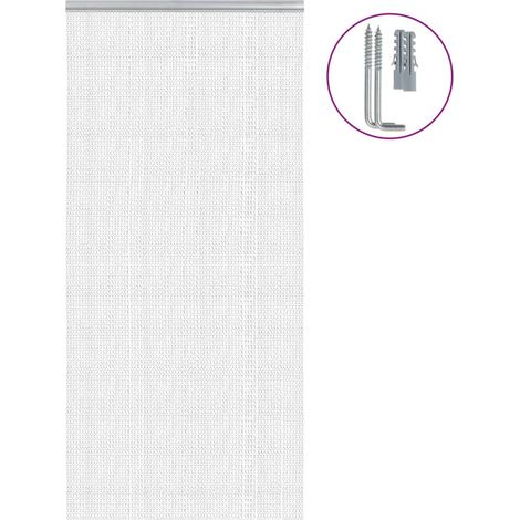 Mosquitera de cadena para puerta aluminio 100x200 cm