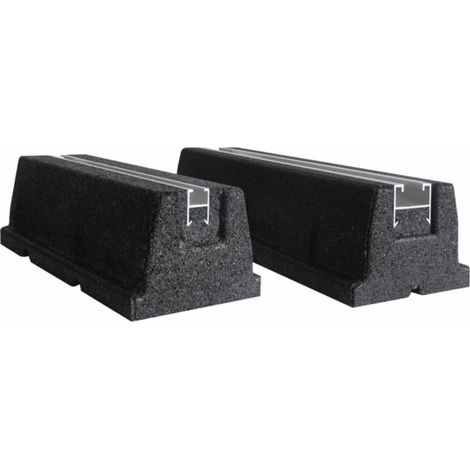 Aspen Pumps – Supports au sol 600 mm pour climatiseur – Résistants aux intempéries – Installation simplifiée – Absorption des vibrations intégrée