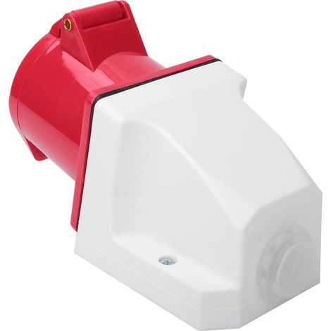 Connecteur industriel 10 pièces BEM-124 4 trous IP44 étanche prise 32A 380-415V (1/5)