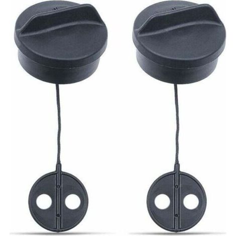2 Pièces Bouchon de Réservoir pour STIHL FS38 FS45 FS55 FS56 FS80 FS81 FS85 FS88 FS120, XU, AUMEL Bouchon Essence de Débroussailleuse Bouchon de Réservoir Rechange Pièces Détachées - (1/4)