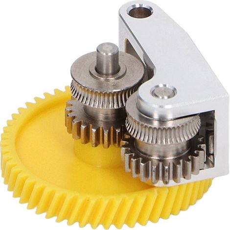 Extruder Gear Hardened Steel Hotend Extruder Gear Handle Kit for Bambu X1 P1P 3D Printer (1/5)
