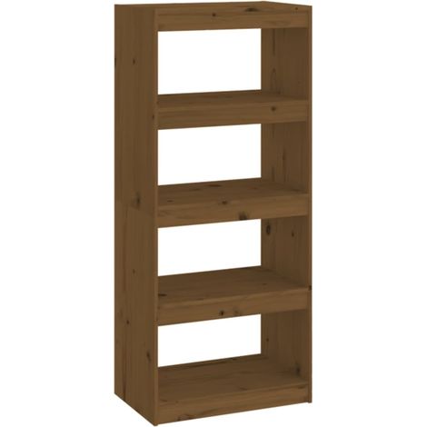 Maison Exclusive - Bücherregal/Raumteiler Honigbraun 60x30x135,5