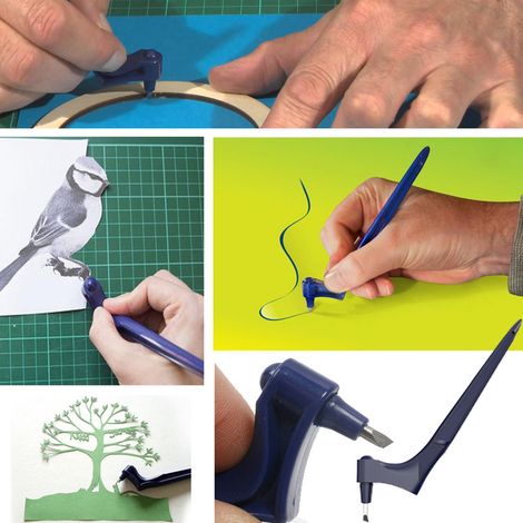 PRO schwarzes Präzisionsmesser, Basiswerkzeug zum Schneiden von Papier (1/5)
