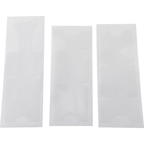 Lot de 3 films de protection transparents pour manivelle de vélo, autocollants accessoires Type D (1/5)