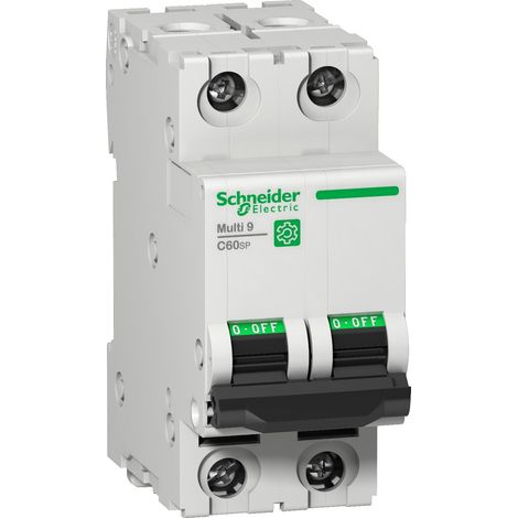 Multi9 C60SP - disjoncteur - 2P - courbe D - 2A - 10kA - 480Y/277V - UL1077 - M9F23202