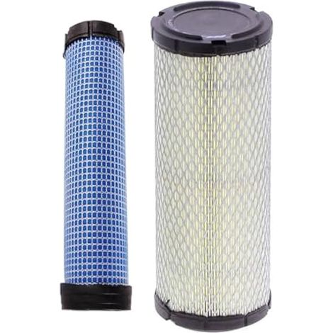 Compatible avec P821575 P822858 Filtre à air intérieur extérieur pour New Holland Boomer T1520 TC29D Kubota L3300 L3940 11013-7020,11013-7044 (1/4)