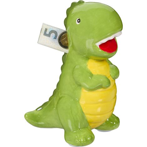 Dinosaurio alcancía