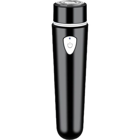Tondeuse à barbe sans fil pour hommes, rechargeable par USB, rotative à 360°, portable et électrique. (1/5)
