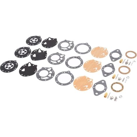 Kit di riparazione e ricostruzione del carburatore, 3 set per motoseghe 08S 08SE 08SEQ 070 090 TS350 TS360 -114HL (1/4)