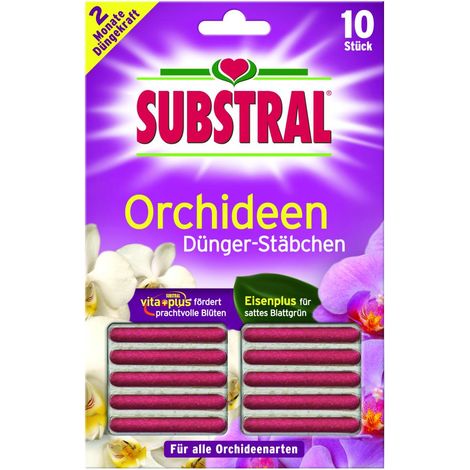 Substral Dünger-Stäbchen für Orchideen - 10 Stück (1/2)