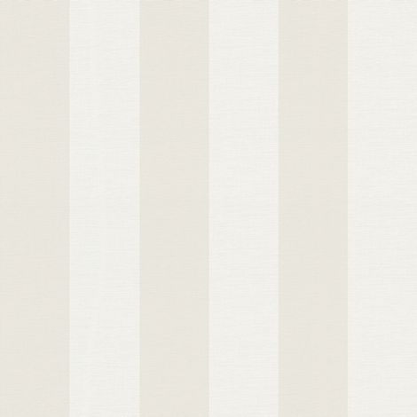 BRICOFLOR Papier peint rayures beige | Papier peint couleur lin | Papier peint campagne chic | Papier peint chambre & entrée rayé - 10,05 x 0,53 m (1/4)