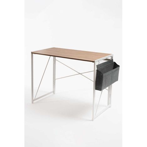 Escritorios - Escritorio Plegable Beid 100 cm - Blanco (1/5)