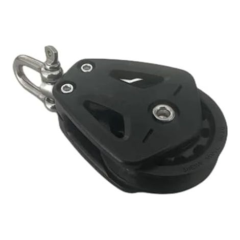 Poulie haute charge, tête universelle, poulie simple, manivelle rotative, poulie de voile, accessoires de corde (1/5)