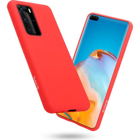 Coque Crong Color - Étui Huawei P40 Pro (Rouge) (1/5)