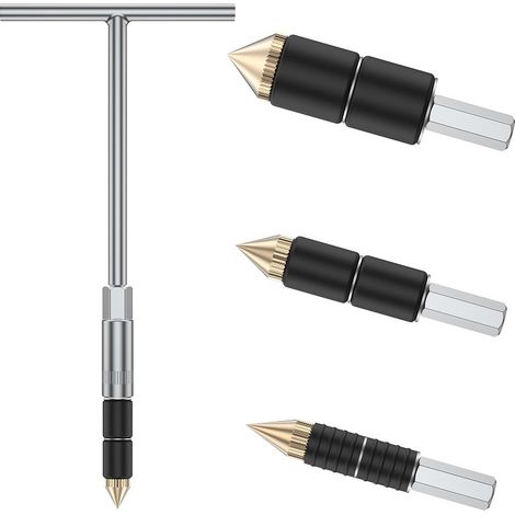Aiguille de scellement de tuyau PPR, dispositif d'arrêt de tuyau à fusion à chaud, tool de scellement de fuites de tuyaux d'eau soudés, tool portable de scellement et de réparation d'eau (1/4)