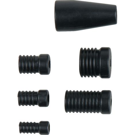 Jeu d'adaptateurs KS Tools, 6 pièces, Ø 8-10-10-12-12-14-18mm et adaptateur conique