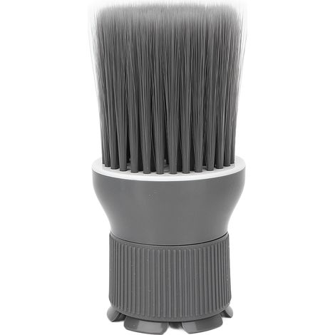 Brosse de coiffure professionnelle pour sèche-cheveux, balai à cheveux en nylon doux, pinceau de nettoyage pour barbier, balayette de désinfection, outil de salon (1/5)