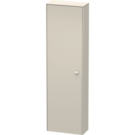 Armoire haute BRIOSO 1770x520x240mm Ans taupe