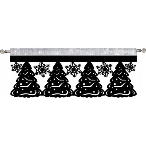 Tenda natalizia “Sciabole di fiocchi di neve invidiose” (90 x 38 cm)
