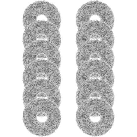 Packung mit 36 Reinigungstüchern für Dreame X50 / X40 / L20 Ultra Complete Saugroboter. L50 / L40 / X30 / L10 / L10s Pro Ultra. Xiaomi X20 Pro/Max. Wiederverwendbarer Mikrofaser-Wischaufsatz. (1/4)