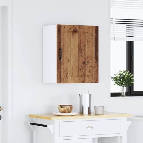 vidaXL Armario de pared de cocina Lucca madera vieja (1/5)
