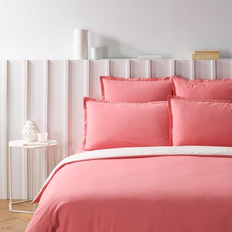 Housse de Couette 240 x 220 cm Hibiscus - Couette Coton