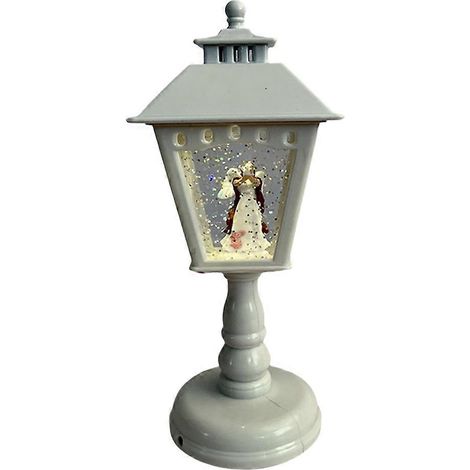 Weihnachtsdekoration, Kristall-Nachtlicht, Weihnachtsschmuck, Tischlampe, Weihnachtsdeko für Zuhause, weiß (1/5)